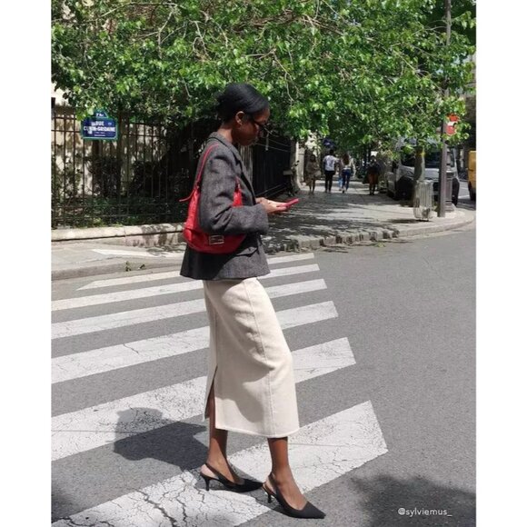 Flattered Franchesca Heel in Black Leather 36 with box Womens Pumps - Picture 16 of 17